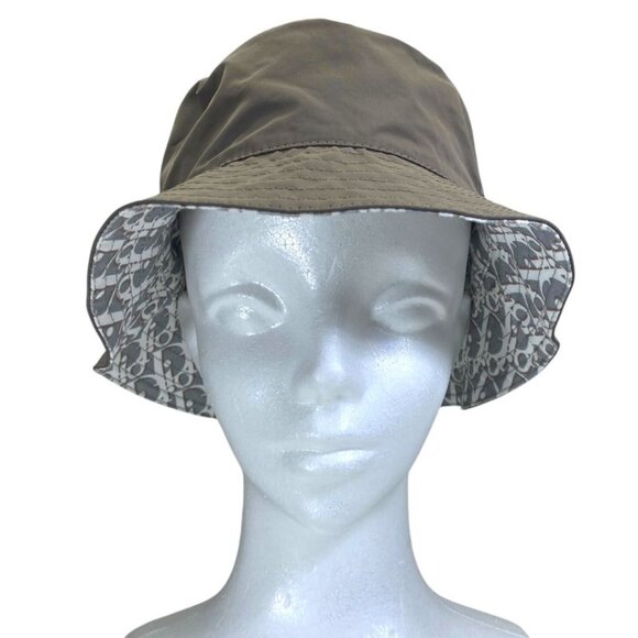 Dior Oblique Kutrotta Bob Hat Bucket Hat Reversible Brown main image 8
